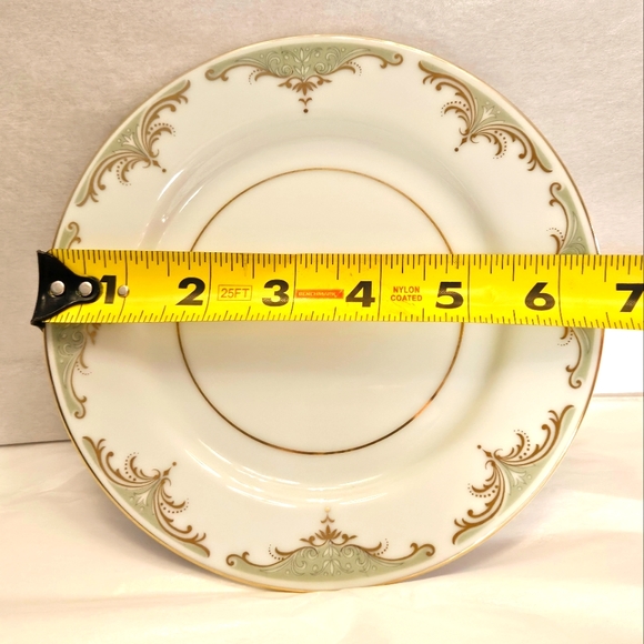 Set of 4 "Valhala" bread and butter plates by Mikasa. - Picture 4 of 5